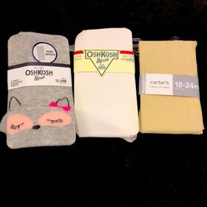 Bundle of girls tights